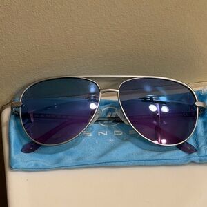Blenders shadow aviator zero gravity polarized sunglasses